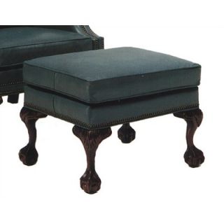 Distinction Leather Ball in Claw Leather Ottoman   68 10