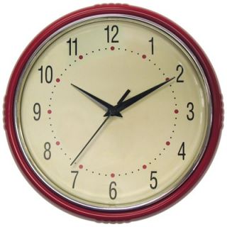 Geneva Clock 9.5 Plastic Wall Clock