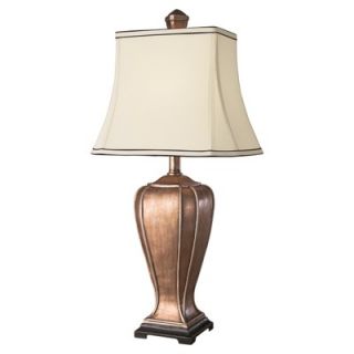 Minka Ambience Casual Table Lamp in Warm Silver