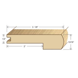 Moldings Online 78 Solid Hardwood Unfinished Acacia Stair Nose for 1