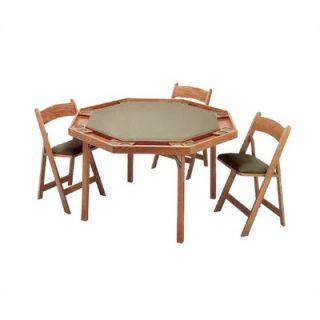  Furniture 57 Oak Contemporary Folding Poker Table   O 83   X