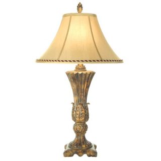  Gallery Urban Boheme Table Lamp in Bronze with Gold Edge   87 1766 20