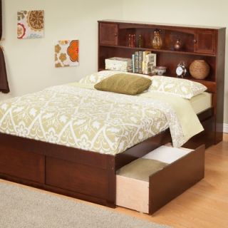 Atlantic Furniture Urban Lifestyle Newport Bookcase Bed with Bed