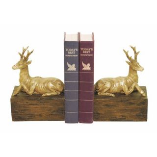 Sterling Industries Pair Resting Stag Bookends   93 9266