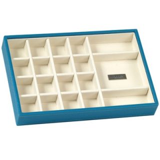 Wolf Designs. Stackables™ Small Tray Set in Turquoise