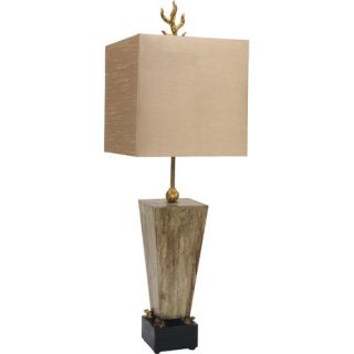 One Light Grenouille Table Lamp in Green