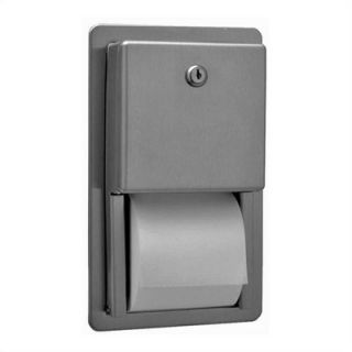 Bobrick Classic™ Series Recessed Multi Roll Toilet Paper Dispenser