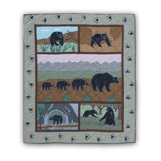 Patch Magic Bear Country Throw Quilt