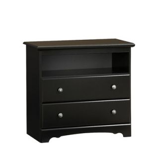 New Visions by Lane Manor Hill 2 Drawer Chest in Black