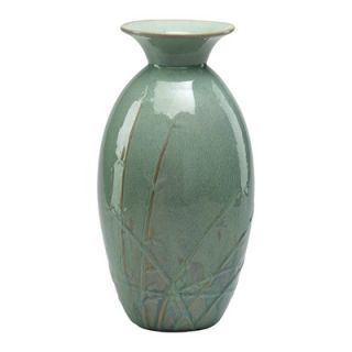 Cyan Design Small Vivian Vase in Alice Blue Glaze