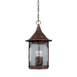 Designers Fountain Canyon Lake Cast Hanging Lantern in Chestnut