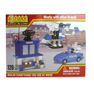 Best Lock Construction Police Copter, Car and Station