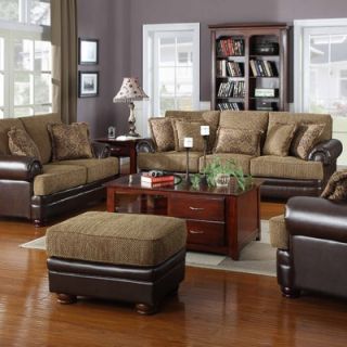 Emerald Home Furnishings Hamilton Two Tone Living Room Collection
