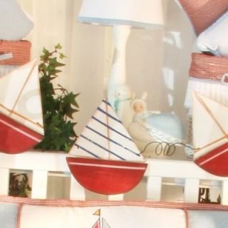 Brandee Danielle Sail Away White Candlestick Lamp