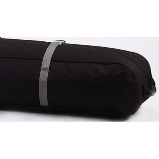 Athalon Sportgear Wheeling Padded Ski/Snowboard Bag in Black   185cm