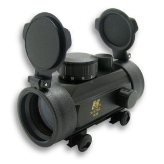 NcSTAR 1x30 B Style Red Dot Sight with Weaver Base in Black