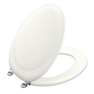 Kohler Revival Toilet Seat with Polished Chrome Hinges   4615 CP 