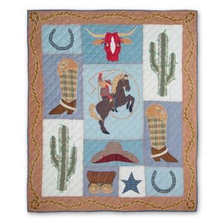 Patch Magic Cowgirl Throw Quilt