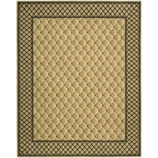 Nourison Vallencierre Beige Rug   VA26 GLD