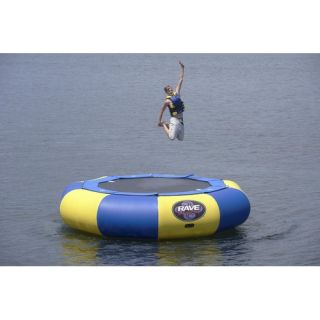 Aqua Jump 150 Eclipse Trampoline with Launch and Log