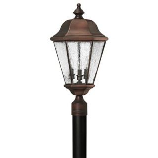 Hinkley Lighting Clifton Beach Post Lantern in Antique Copper
