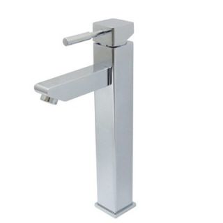 Elements of Design Single Hole Vessel Sink Faucet with Single Lever