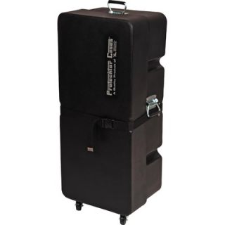 Gator Cases Upright Molded PE Drum Accessory Case with Wheels   GP