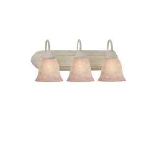 Mix and Match Vanity Light with Optional Glass in Distressed Bronze