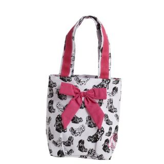 Jessie Steele Goodie Two Shoes Lunch Tote Bag with Bow   811 JS 169