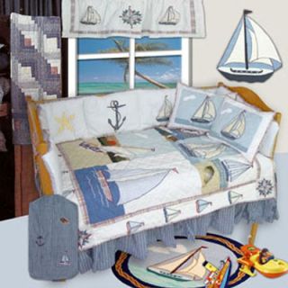 Patch Magic Nautical Crib Bedding Collection   NAUT Series