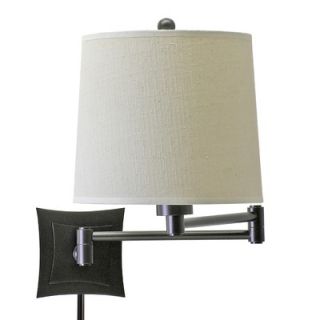 House of Troy 3 Way Swing Arm Wall Lamp in Oil Rubbed Bronze with