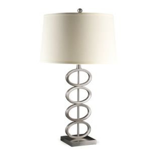 Lighting Enterprises 28 Table Lamp with Cream Brussels Linen Hardback