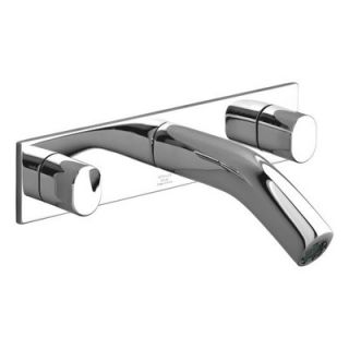 Kohler Oblo Wall Mounted Bathroom Faucet with Double Oval Handles