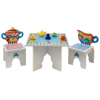 Anatex Mary Engelbreit Tea Time Table with Chairs
