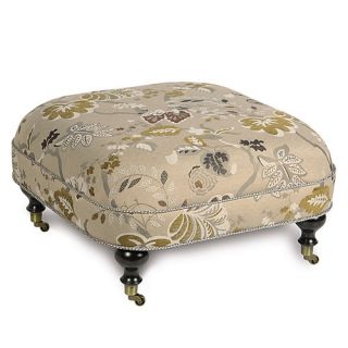 Ultimate Accents Madrid Ottoman in Distressed Bronze