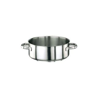Rondeau Pot with Welded Handles in Stainless Steel