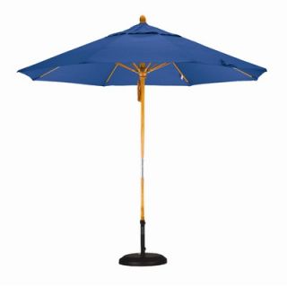 California Umbrella 9 Deluxe Hardwood Market Umbrella