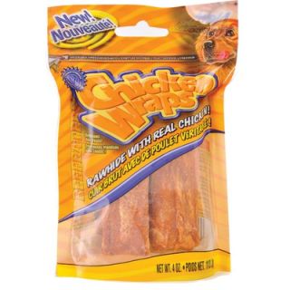  Wrapped Rawhide Chewritto Dog Treat   182 wrapped rawhide chewritto