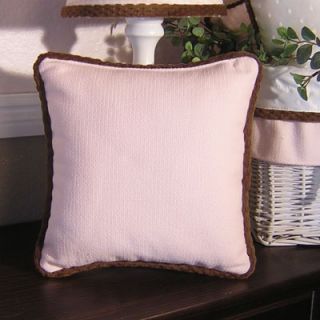 Brandee Danielle Pink Chocolate Pillow in Pink