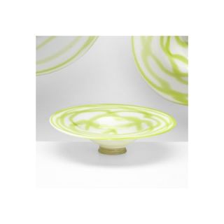 Cyan Design Small Sovo Plate in Green and White