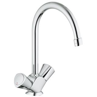 Costa Classic II Double Handle Single Hole Bar Faucet with Water Care