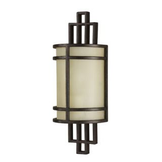 Feiss Fusion Flush Wall Sconce in Grecian Bronze   WB1283GBZ