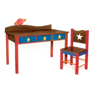 Star Rocket Kids 2 Piece Table and Chair Set