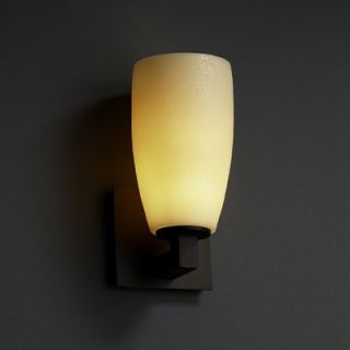 Justice Design Group CandleAria Modular One Light Wall Sconce   CNDL