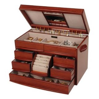 Mele Empress Jewelry Box in Walnut   00876F09