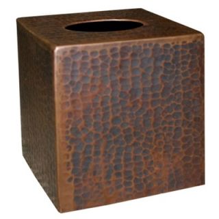 Native Trails Hand Hammered Copper Tissue Box Cover   CPA202