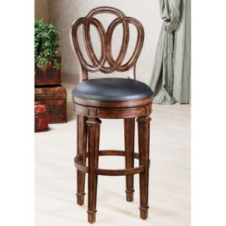 Hillsdale Dover 30 Swivel Bar Stool With Leather Seat