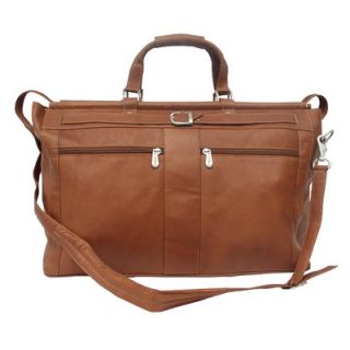 Piel Traveler 19 Leather Travel Duffel with Pockets
