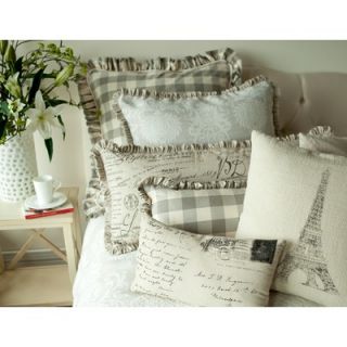French Laundry Home Auron XL Skinny French Script Pillow