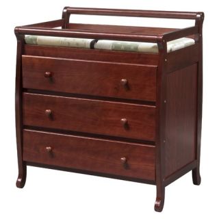 Emily Three Drawer Changing Table in Cherry
